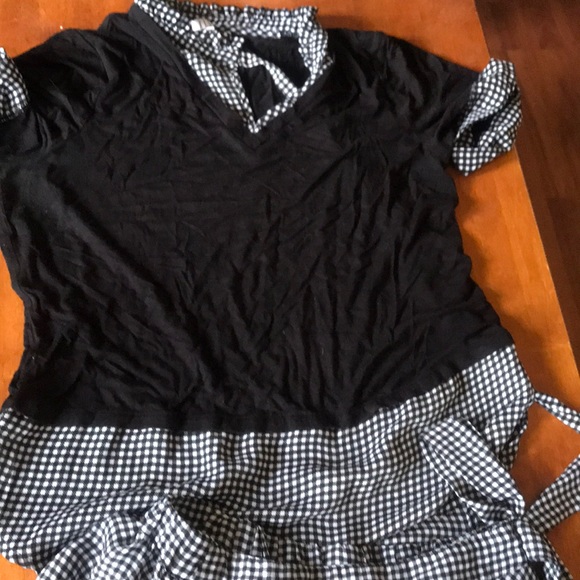 2 piece hi low skirt with matching top - Picture 2 of 2